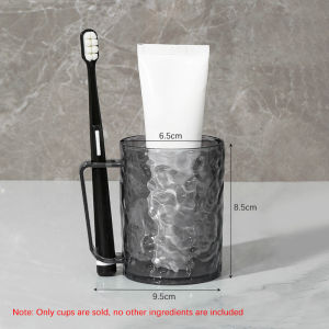 Homenhome ถ้วยชุดเพื่อสุขภาพช่องปากน้ำยาบ้วนปากใสระดับเดียวกับบ้าน