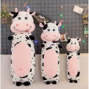 Gối ôm bò sữa dễ thương mềm mịn (60cm---1m2) thú bông bò sữa hàng loại 1 cao cấp chất lượng cao