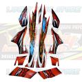 Stiker Sticker Striping fiz r fiz F1Zr f1z biru putih 2005 Murah. 