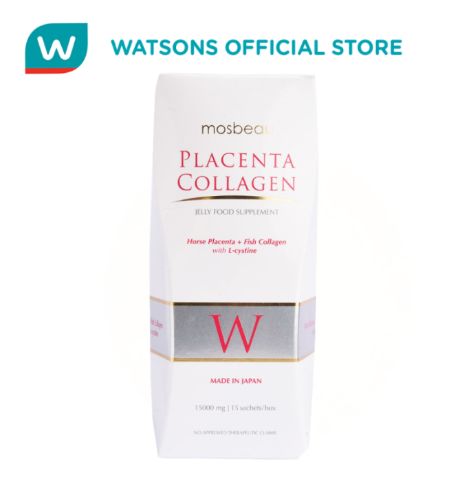 MOSBEAU Placenta Collagen Jelly 15mg x15 sachet per Box | Lazada PH