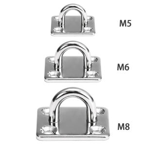 【Super low price】304 Stainless Steel Square Hook Gasket Hook Ceiling U-Shaped Heavy-Duty Hook Yoga Hammock Bracket Tool