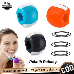 Jaw Exercise Ball Face Masseter Silica Gel Jawline Excercise Pelatih Kunyah Otot Rahang Membentuk Rahang Proposional