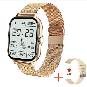2025 New Xiaomi Women Smart Watch Men 1.69 Full Touch Screen Fitness Tracker Bluetooth Call Smart Clock Ladies Smartwatch Women