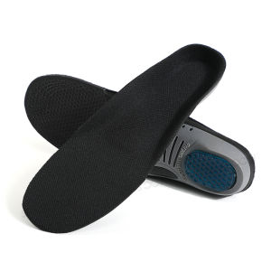 Hard Orthotic Arch support Insoles Ushape Orthopedic Flat Foot Health Sole Pad For Shoes Insert silicone gel heel Pad 1pair