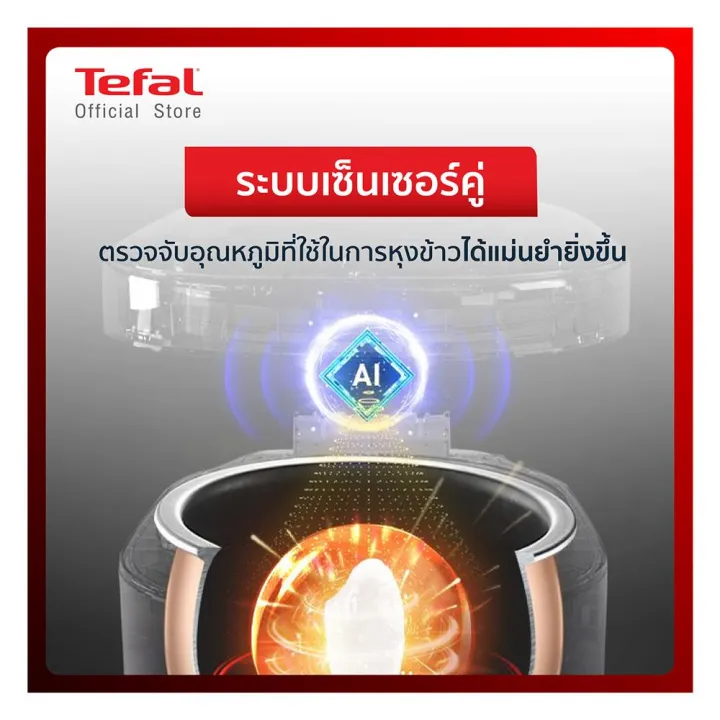 python-programming python งานอ.สมชัย... HomePro หม้อหุงข้าว DIGITAL RK818A66 1.8 ลิตร แบรนด์ TEFAL | Lazada.co.th