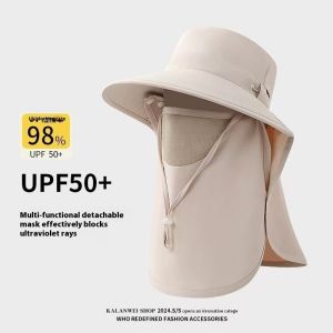 Lunashine  Mũ che nắng thanh lịch với bảo vệ cổ và thiết kế thoáng khí cho ngoài trời mùa hè