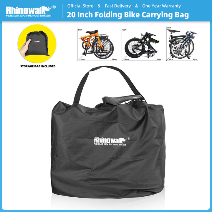 Rhinowalk Folding Bike Carrying Bag 20 Inch Lightweight Fold