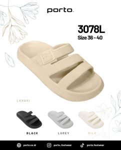 SW-3078L- Sandal Selop / Slippers Wanita Karet Empuk Nyaman dan Anti Slip