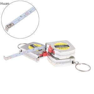 🎄【Special price】Huan 1เมตร 3ft สแตนเลสไม้บรรทัดวัดกระเป๋าหดได้สายวัดเทป