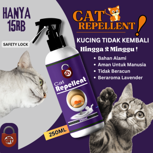 Cairan Pengusir Kucing Ampuh Efektik Mengusir Kucing Tanpa Menyakiti Tidak Beracun 250ml