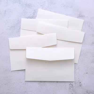 Hot Sale 8 Pcs Japanese Creative Letter Paper Set Retro Kraft Paper Envelope