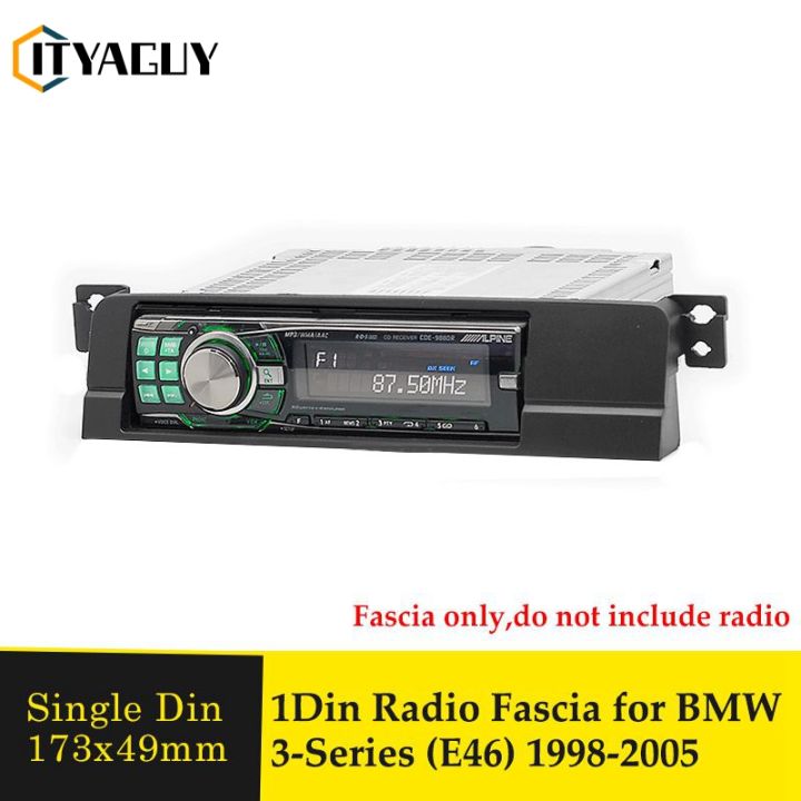 BMW 3 Series E46 Radio Installation Frame & Bezel - 1 DIN Mounting Kit With 2-Year Warranty 3 thumbnail image