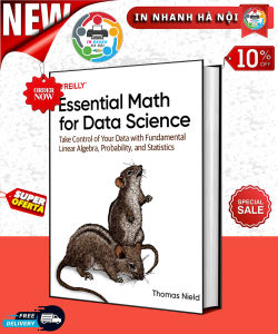 Bìa cán màu Essential Math for Data Science - in nhanh ha noi