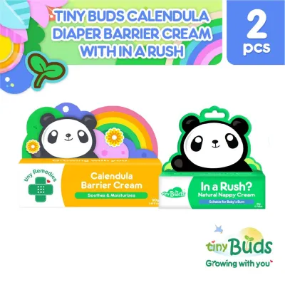 Tiny Buds Calendula Diaper Barrier Cream with In Rush