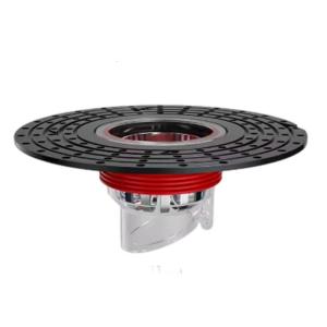 Strong ABS Electroplated Odor Blocking Drain Insert Bathroom Shower Strainer Hair Clog Prevention Meshing for Bathreoom