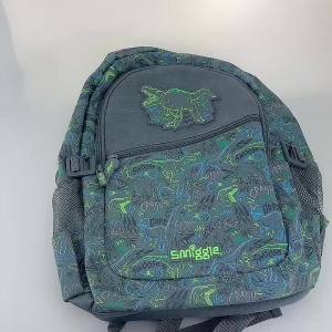 childrens school bag Boy backpack Grey Dinosaur 7-12 years old 16 inch kids bags student supplies