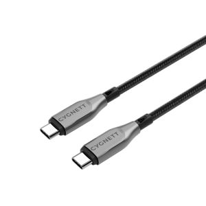 CYGNETT Armoured USB-C to USB-C 60W Fast Charging Cable USB 2.0 (50cm/1m/2m/3m)