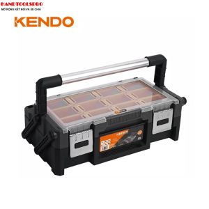 Hộp nhựa đựng dụng cụ nhiều ngăn kích thước 46 × 24 × 14.5cm Kendo - 90271