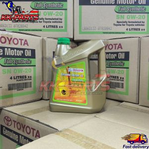 TOYOTA SN FULLY SYNTHETIC SN 0W20 ENGINE OIL (4L) 0W-20 IMPORT THAI จากประเทศไทย
