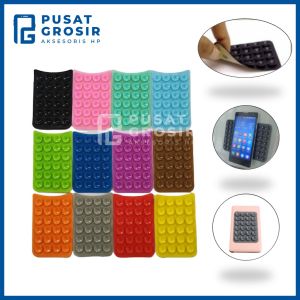 Phone Holder Gurita Hitam warna warni Tempelan Perekat HP stand handphone Suction Pad - PUSATGROSIR AKSESORIS