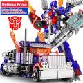Robot Transformer Optimus Primer Bumbblebee Mainan Robot-robotan Action Figure mainan Optimus Prime model mobil robot anak laki-laki figur mainan Autobots dan mode mobil. 