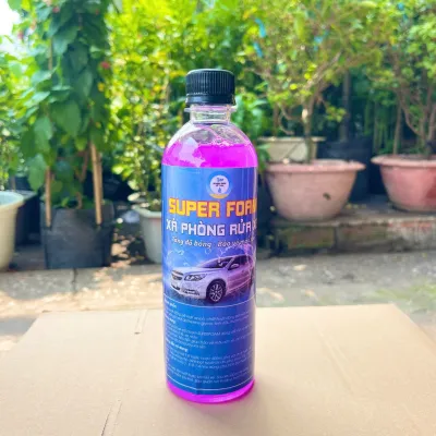 Xà Bông Rửa Xe Super Foam 5L Rửa Xe Máy Ô Tô Làm Sạch Nhanh Sạch Sáng Bóng Bảo Vệ Lớp Sơn Xe