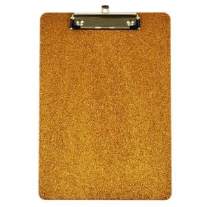 Glittering Acrylic Clipboard with Hanging Hook 12x8.6Inch Artist Drawing Board Document Organiser For School Office