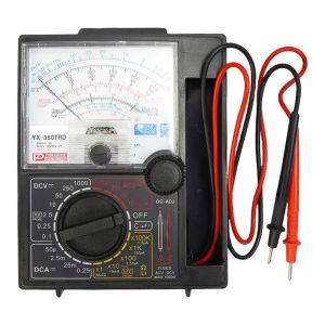 OPEAREY Phạm vi 1000V Máy kiểm tra điện áp và dòng điện Báo động bằng chuông Hiển thị con trỏ Vôn kế DC Dụng cụ Thiết kế cơ khí Ampe kế Kiểm tra điện