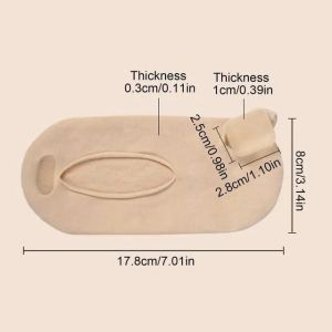 INEOO 1Pair Toe Separator Silicone Bunion Corrector Splint Pain Relief Toe Straightener for Men Women