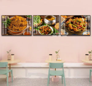 Tranh treo tường món ếch trang trí decor quán ếch chiên giòn lẩu ếch tranh nhà hàng