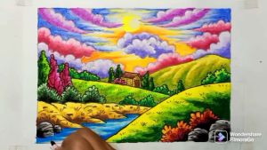 Krayon Putih Deli Oil Pastel Super Lunak  Dan Stipo Correction Pen Greebel Peralatan Menggambar
