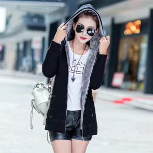 JAKET HOODIE BULU WANITA / PULLOVER WANITA