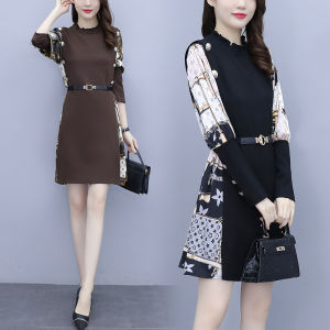 DRESS RAJUT MOTIF FREE GESPER