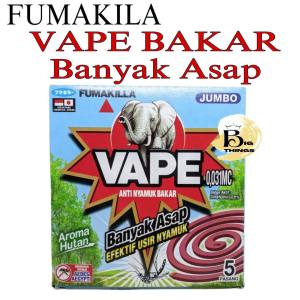 VAPE OBAT NYAMUK BAKAR BANYAK ASAP LEBIH EFISIEN MENGUSIR NYAMUK AROMA HUTAN ISI 5PSG