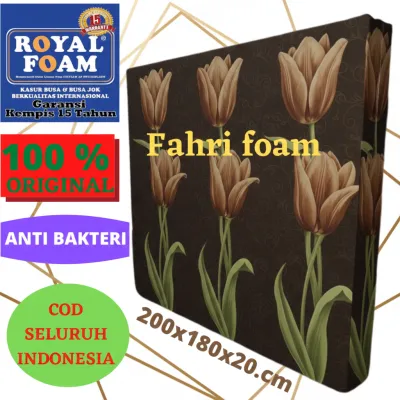 KASUR BUSA ROYAL FOAM LG D23 NO 1 200X180X20 CM TEBAL 20 CM KASUR BUSA ANTI BAKTERI ORIGINAL