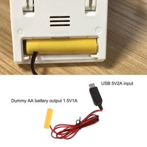 Universal LR6 AA Eliminators Replace 1pc 1.5V AA for LED Light Electronic Toy USB 5V to 1.5V Power
