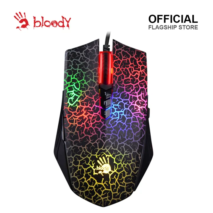 %5BBloody%20Official%5D%20A4Tech%20Bloody%20A70%20Wired%20Light%20Strike%20Drag%20Click%20Gaming%20Mouse%206200%20CPI%205-Speed%20Adjustable%20USB%20Ergonomic%20Breathing%20Neon%20LED%20Optical%20Computer%20Mouse%20for%20Minecraft%20-%20Image%202