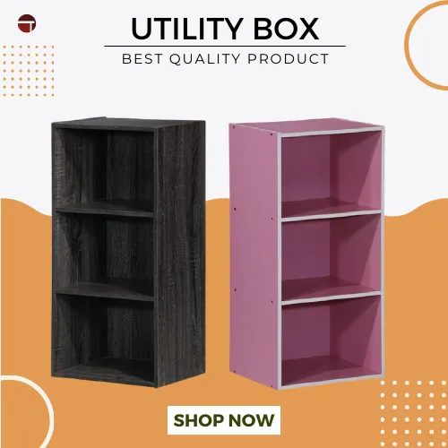 Utility Box / File Cabinet / High Quality Display Cabinet / Bookshelf ...