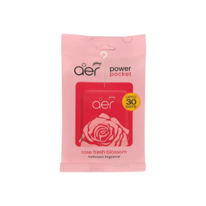 [SG In Stock]Godrej aer Power Pocket Bathroom Fragrance – Up to 30 Days 6 Scents Compact Hanging Air Freshener