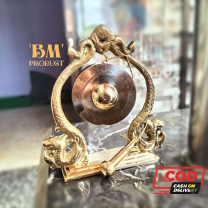 Miniatur Gong Cantuk Kuningan Antik Miniatur Gamelan 1 pcs