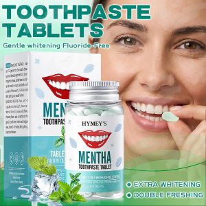 Mint Solid Toothpaste Tablets Teeth Whitening Toothpaste Improve Bad Breath Fresh Oral Toothpaste