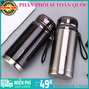 [GIÁ SỈ-SIÊU TỐC 2H] [GIỮ NHIỆT ĐẾN 12 TIẾNG] Bình giữ nhiệt 1500ml inox 304 giữ nhiệt 12 tiếng siêu tốt phù hợp cho văn phòng thể thao hoạt động ngoài trời