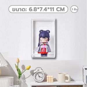 TOLSEN แบบติดผนังกล่องอะคริลิคใส  เสียบการ์ดได้ กันน้ำ กันฝุ่น เก็บโมเดล ตุ๊กตา อาร์ตทอย