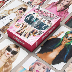 clu 55PCS/Set KATSEYE LOMO Card 3rd EP WILD Postcards Photocard Collection Star Peripheral ulc