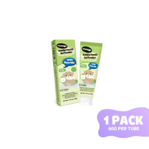 Hegerbaby KiddieTeeth Defender Green Apple Toothpaste 60g Pack of 1