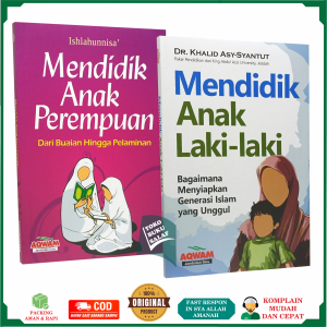 PAKET 2 BUKU Mendidik Anak Laki-Laki DAN Mendidik Anak Parempuan Penerbit Aqwam Buku Islamic Parenting Tarbiyatul Aulad Lengkap