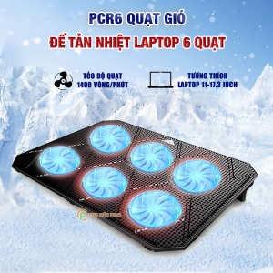 Đế Tản Nhiệt Laptop Gaming Z18 FL05 PCR6 CM05 nhiều quạt Giá Đỡ Laptop 17.3 Inch Làm Mát Nhanh Chống Ồn