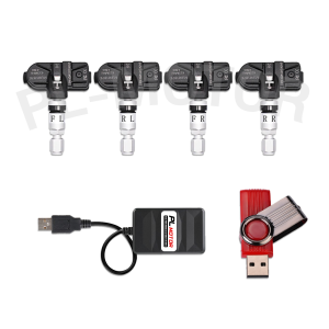 เครื่องเช็คลมยาง TPMS สำหรับจอ Android ที่ลงแอพ วัดลมยางไร้สาย ผู้ที่รับการซ่อมทดสอบ 1 ห้ามใช้งาน ราคาที่ประหยัด