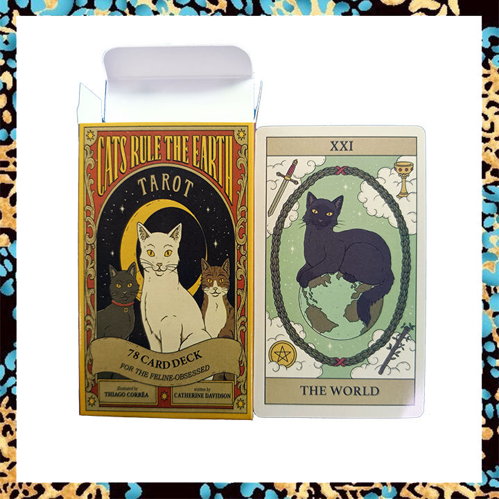 CATS  RULE THE WORLD（ENG.）タロット 78枚セット Cats Rule Earth tarot cards A 78 Oracle English Visions