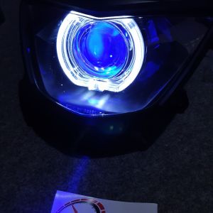 LAMPU DEPAN BILED REFLEKTOR NINJA R BARONG 150 PAKET LENGKAP